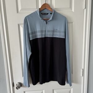 Travis Matthew Men's Quarter Zip XL Long Sleeve Golf Pullover Performance